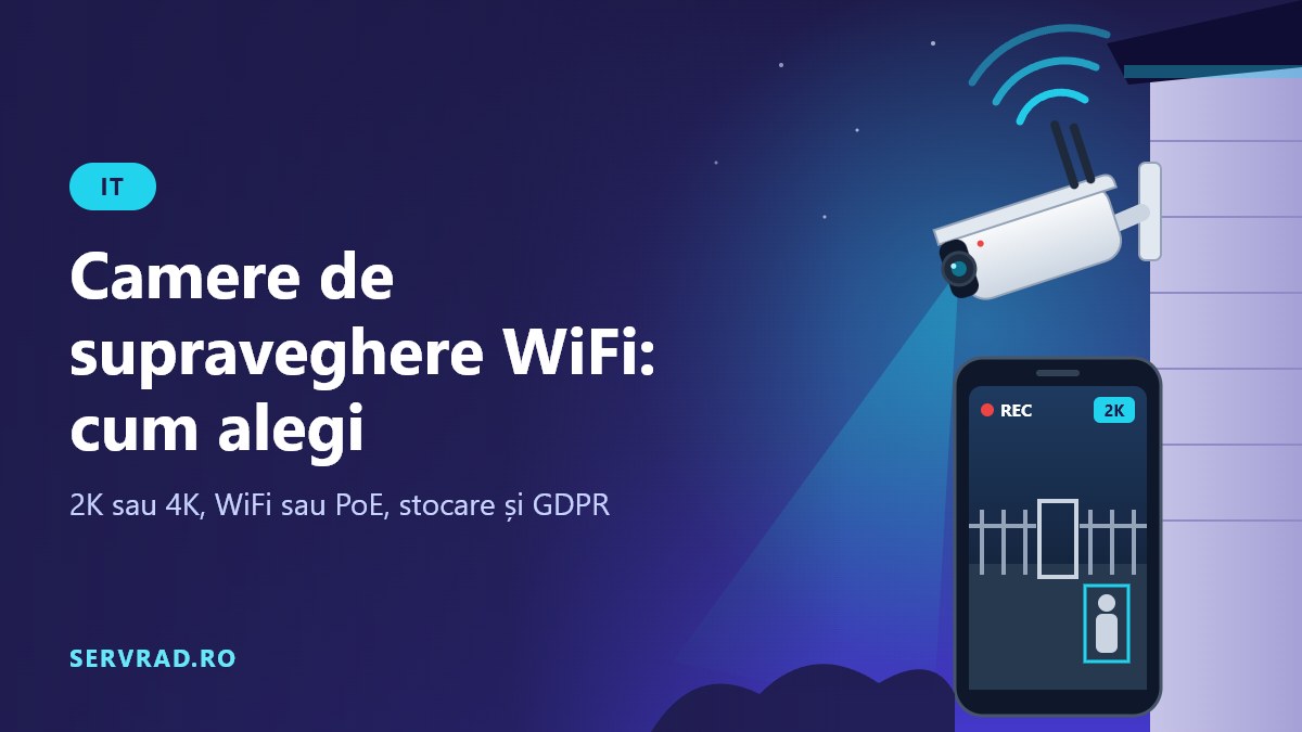 Camere de supraveghere WiFi: cum alegi și ce trebuie să știi